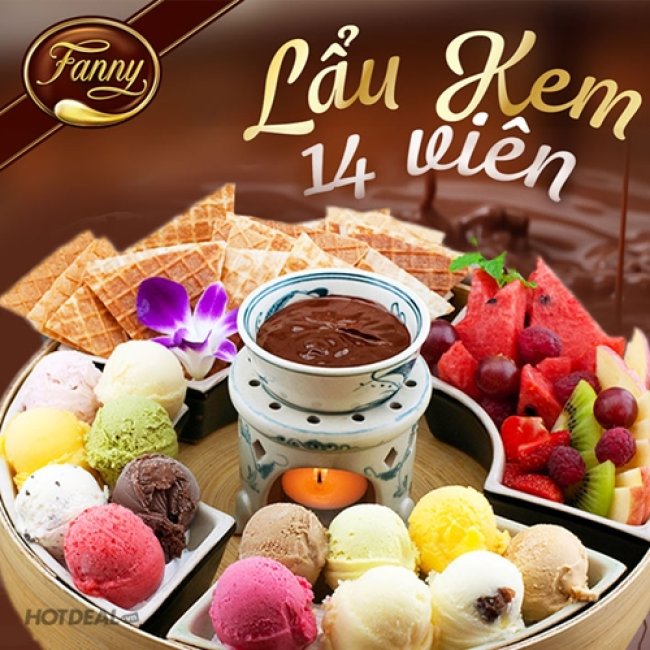 Fanny chính là hệ thống kem Pháp hàng đầu tại Việt Nam.
